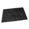 Foto - Gumová vstupní kartáčová rohož Dog - 60 x 40 x 0,8 cm