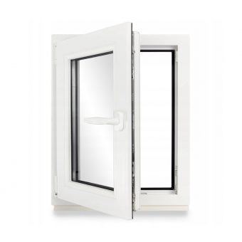 Plastové okno otevíratelné OS1 - 40x60 cm, pravé, bílá