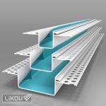 Bosážní lišty PVC