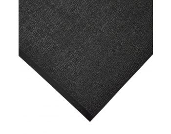 Foto - Černá gumová protiskluzová protiúnavová průmyslová rohož - 90 x 60 x 0,9 cm