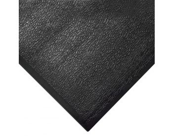 Foto - Černá gumová protiúnavová průmyslová rohož - 18,3 m x 60 cm x 1,25 cm