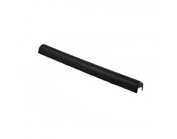 Foto - Černý gumový kryt obrubníku - délka 100 cm, šířka 10 cm a výška 10 cm