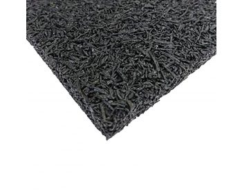 Foto - Antivibrační elastická tlumící rohož (deska) z drásaniny F570 - délka 200 cm, šířka 100 cm a výška 1,5 cm