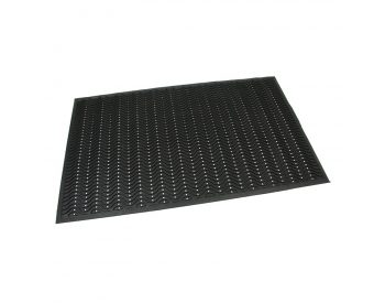 Foto - Gumová vstupní čistící neděrovaná rohož Waves - 150 x 90 x 1,2 cm