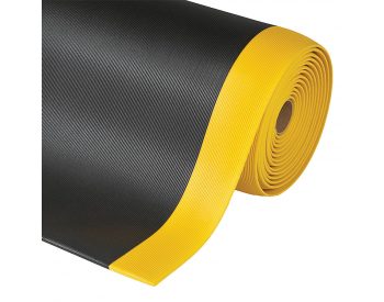 Foto - Černo-žlutá protiúnavová průmyslová rohož Gripper, Sof-Tred - 150 x 91 x 1,27 cm