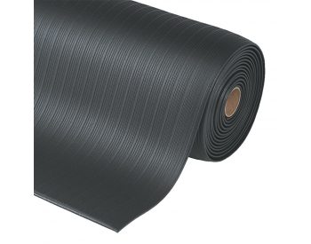 Foto - Černá protiúnavová průmyslová rohož Airug, Plus - 91 x 60 x 0,94 cm