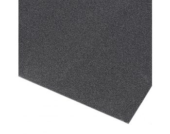 Foto - Černá průmyslová protiskluzová olejivzdorná rohož Grit Trax - 150 x 90 x 0,21 cm