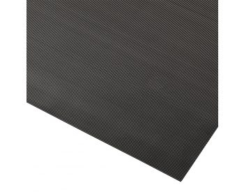 Foto - Černá antistatická rohož Rib ‘n’ Roll - 150 x 120 x 0,3 cm