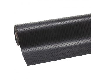 Foto - Černá průmyslová rohož Rib ‘n’ Roll - 1000 x 100 x 0,3 cm