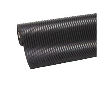 Foto - Černá průmyslová rohož Rib ‘n’ Roll - 1000 x 120 x 0,6 cm