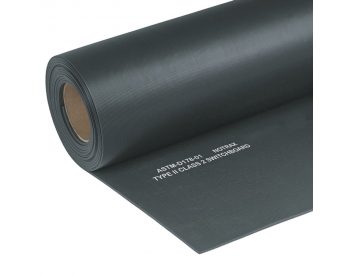 Foto - Černá elektroizolační průmyslová rohož Switchboard, Class 2 - 150 x 91 x 0,64 cm