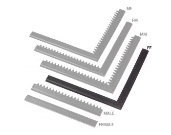 Foto - Černá náběhová hrana samice MF Safety Ramps D12/C1,2 Nitrile - 100 x 5 cm