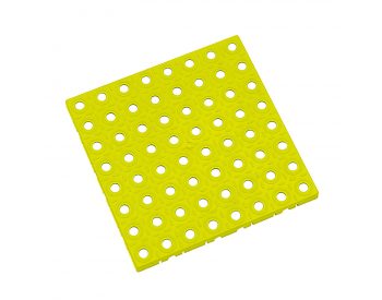 Foto - Žlutá plastová modulární dlaždice AT-STD, AvaTile - 25 x 25 x 1,6 cm