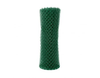 Foto - Čtyřhranné pletivo IDEAL PVC ZAPLETENÉ 100/55x55/15m -1,65/2,5mm, zelené
