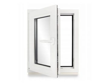 Foto - Plastové okno otevíratelné OS1 - 60x60 cm, pravé, bílá