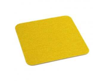 Foto - Žlutá korundová protiskluzová páska (dlaždice) FLOMA Super - 14 x 14 cm tloušťka 1 mm