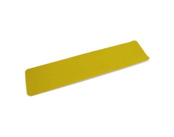 Foto - Žlutá korundová protiskluzová páska (pás) FLOMA Super - 15 x 61 cm tloušťka 1 mm