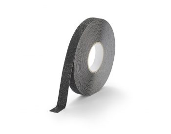Foto - Černá korundová protiskluzová páska FLOMA Extra Super - 18,3 m x 2,5 cm a tloušťka 1 mm
