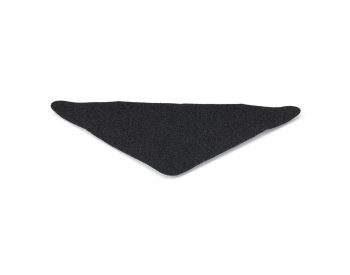 Foto - Černá korundová protiskluzová páska FLOMA Super - 38 x 27 cm a tloušťka 1 mm