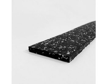 Foto - Černo-šedá gumová soklová podlahová lišta FLOMA FitFlo SF1050 - 200 x 7 cm a tloušťka 0,8 cm