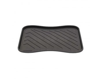 Foto - Antracitový plastový odkapávač na boty - 38 x 50 x 2 cm