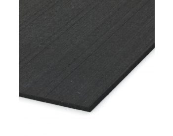 Foto - Černá podlahová guma (deska) FLOMA IceFlo SF1100 - 200 x 100 x 1 cm