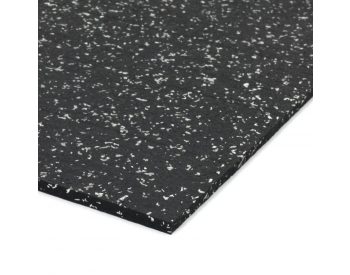 Foto - Černo-bílá podlahová guma (deska) FLOMA FitFlo SF1050 - 200 x 100 x 1,6 cm