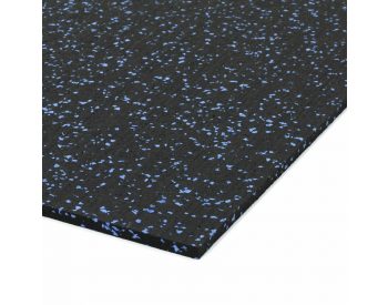 Foto - Černo-modrá podlahová guma (deska) FLOMA IceFlo SF1100 - 200 x 100 x 0,8 cm