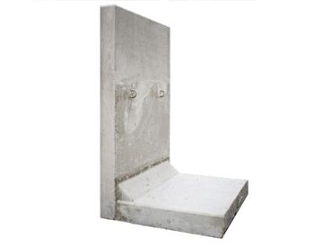 Foto - Opěrná zeď typ "L" bez výztuže - 60x50x8 cm