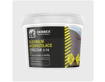 Foto - Flexibilní hydroizolace STŘECHA S-T4 12 kg - Černá