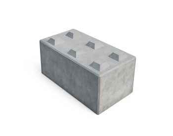 Foto - Betonový blok 600x300x600 cm