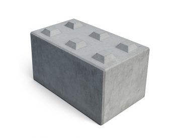Foto - Betonový blok 900x600x600 cm