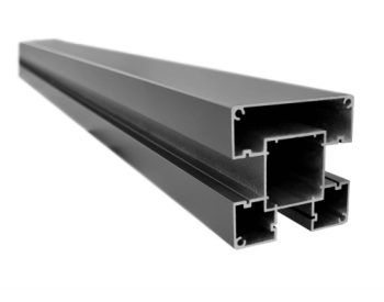 Foto - ALUPASS Plotový sloupek 2440x70x70 RAL 7016 CLASSIC