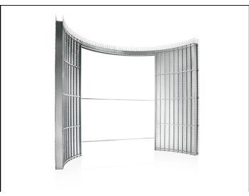 Foto - ECLISSE CLASSIC CIRKULÁR dvoukřídlé do SDK 110+110x197 cm tl. 12,5 cm