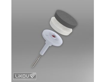 Foto - LIKOV drive S 6/160/fasádní hmoždinka/kovový šroub do dřeva/EPS zátka