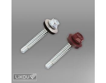 Foto - LIKOV WF 5,5/38 vrut s podložkou EPDM
