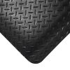 Foto - Černá gumová protiúnavová průmyslová rohož - 90 x 60 x 1,4 cm