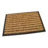 Foto - Kokosová čistící venkovní vstupní rohož Stripes, FLOMAT - délka 40 cm, šířka 60 cm a výška 2,2 cm