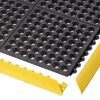 Foto - Černá modulární průmyslová rohož Cushion Easy, Nitrile GSII FR - 91 x 91 x 1,9 cm