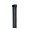 Foto - Sloupek kulatý PILCLIP Zn + PVC s montážní lištou 1700/48/1,5mm, RAL 7016