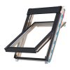 Foto - Střešní okno KEYLITE PROFESIONAL CP T FF04 kyvné 78x98 cm dřevo lak 2-sklo Thermal