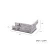 Foto - ROH Obkladový kámen VERTIGO šedá 285x155x100x25 mm Beton balení 1bm