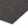 Foto - Černo-červená podlahová guma (deska) FLOMA IceFlo SF1100 - 200 x 100 x 1 cm