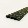 Foto - Černo-zelená gumová soklová podlahová lišta FLOMA IceFlo SF1100 - 200 x 7 cm a tloušťka 0,8 cm