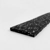 Foto - Černo-šedá gumová soklová podlahová lišta FLOMA SF1100 IceFlo - 200 x 7 cm a tloušťka 0,8 cm