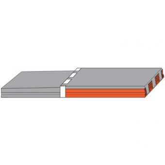 Keramický balkónový panel HELUZ 6200x800x230