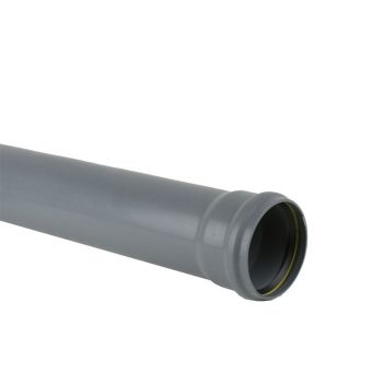 HTEM Trubka s hrdlem 125x2000mm
