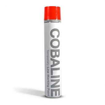 Červená krátkodobá rychleschnoucí aerosolová barva - 750 ml