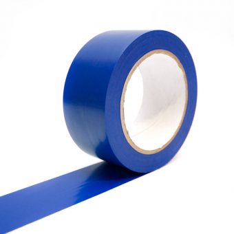 Modrá vyznačovací podlahová páska - 33 m x 5 cm