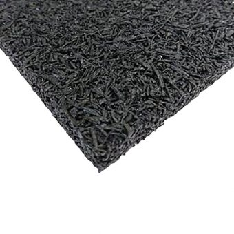 Antivibrační elastická tlumící rohož (deska) z drásaniny F570 - délka 200 cm, šířka 100 cm a výška 1 cm